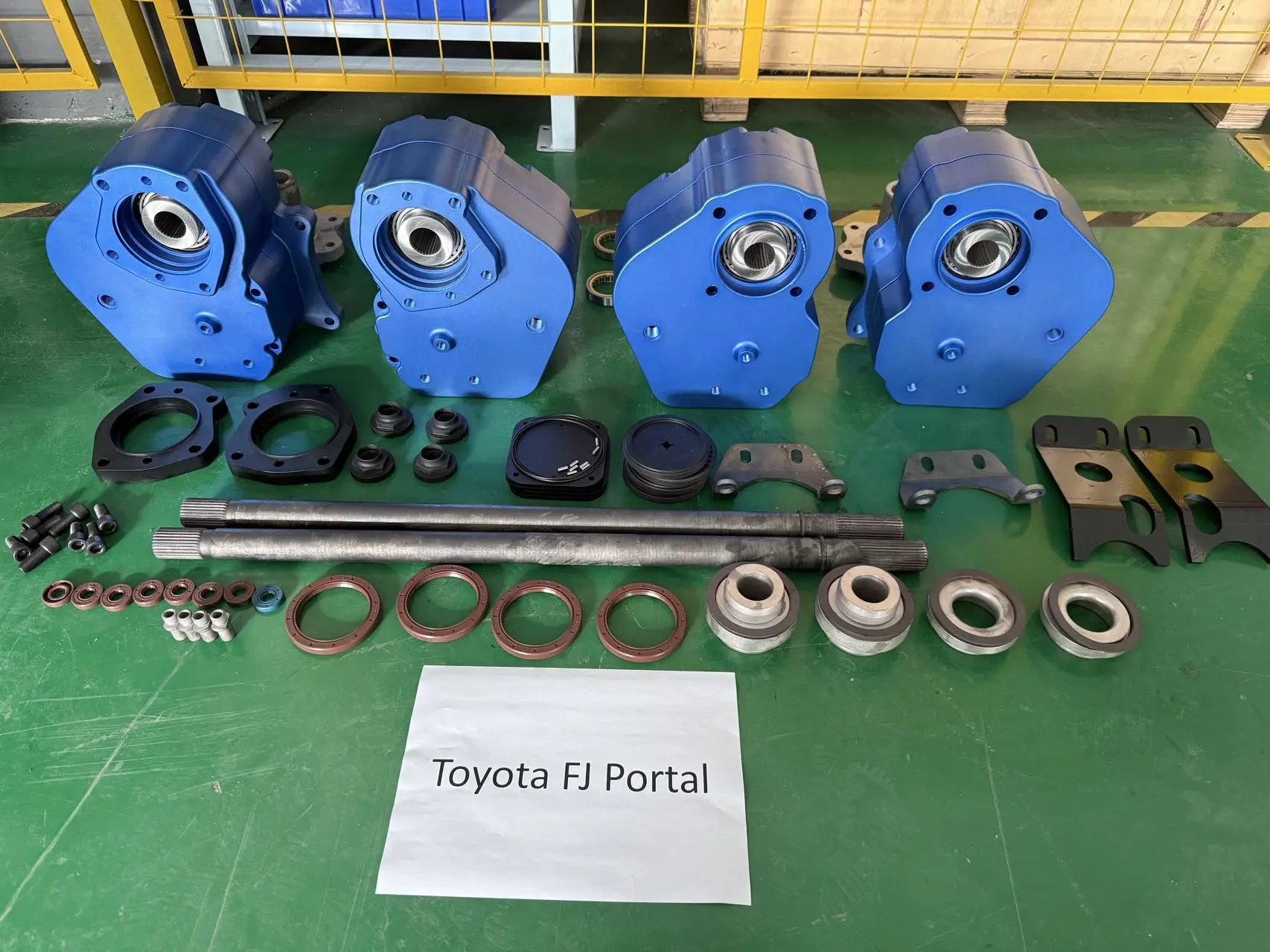  Портальные бортовые редукторы Toyota FJ