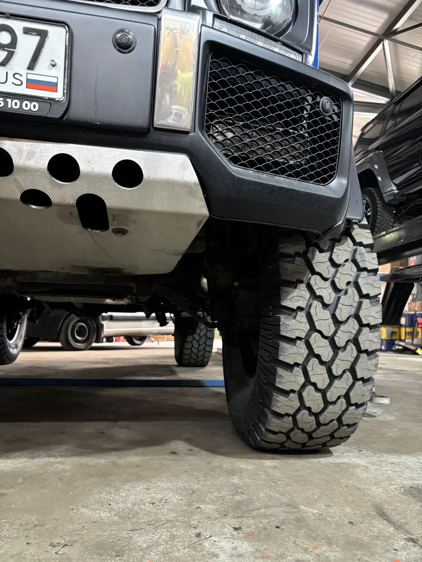 Портальные бортовые редуктора Mercedes-Benz G