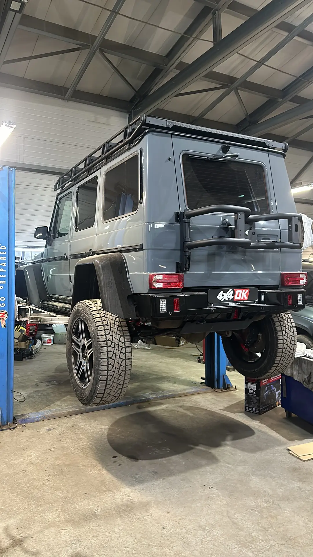 Портальные бортовые редуктора Mercedes-Benz G